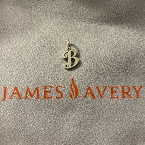 New James Avery Script Initial Charm “B”